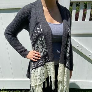 Tribal Patterned cardigan